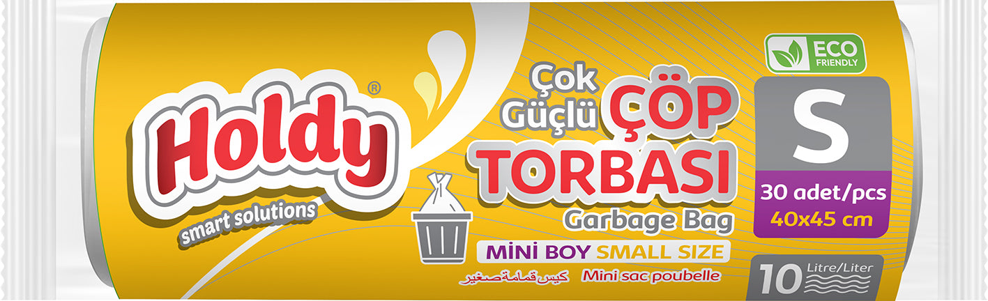 Çöp Torbası Mini Boy S - 30 Adet (40x45 cm)
